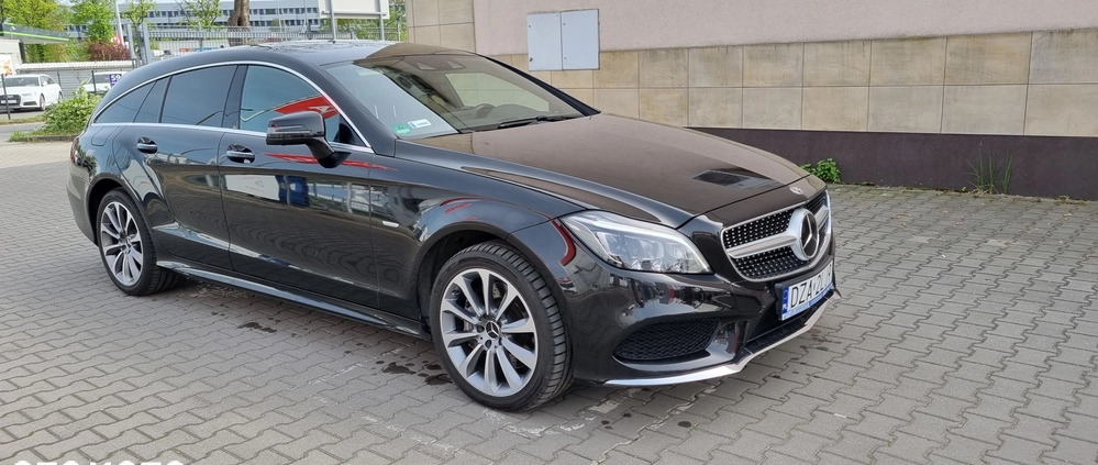 Mercedes-Benz CLS cena 156900 przebieg: 103500, rok produkcji 2017 z Wojkowice małe 704